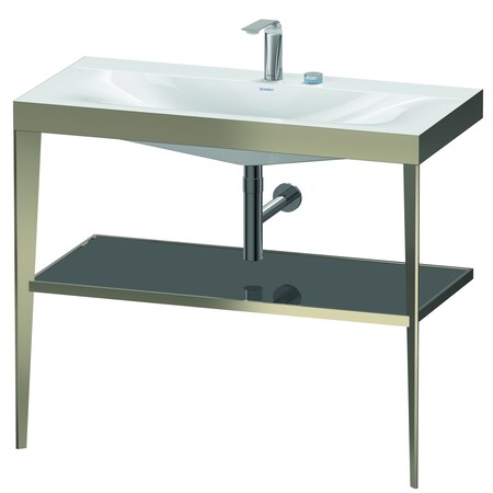 Xviu C-Bonded Set With Metal Console Flannel Gray High Gloss